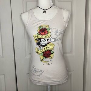 Mickey Mouse Ed Hardy Style Tank Top